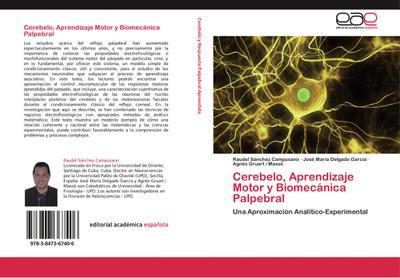 Cerebelo, Aprendizaje Motor y Biomecánica Palpebral