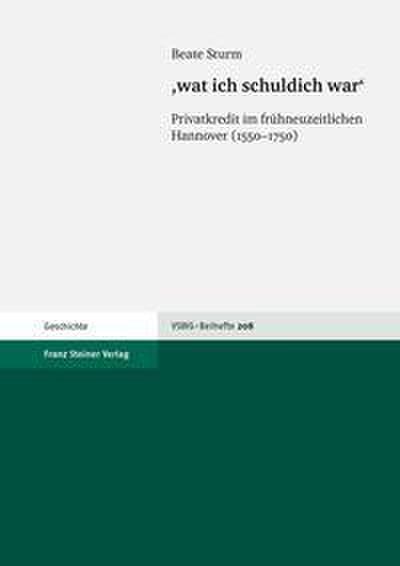 ’wat ich schuldich war’