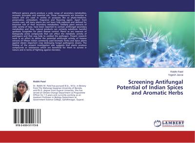 Screening Antifungal Potential of Indian Spices and Aromatic Herbs