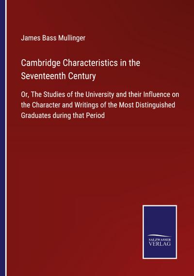Cambridge Characteristics in the Seventeenth Century