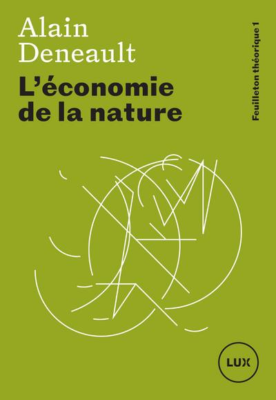 L’economie de la nature