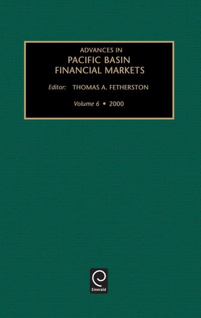 Advances in Pacific Basin Financial Markets