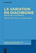 Aspects de la variation en diachronie