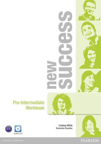White, L: New Success Pre-Intermediate Workbook & Audio CD P