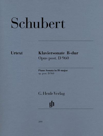 Franz Schubert - Klaviersonate B-dur op. post. D 960