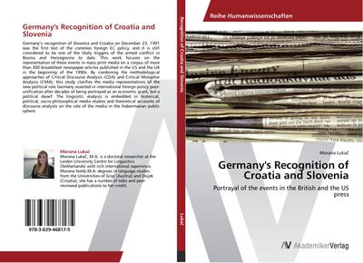 Germany’s Recognition of Croatia and Slovenia