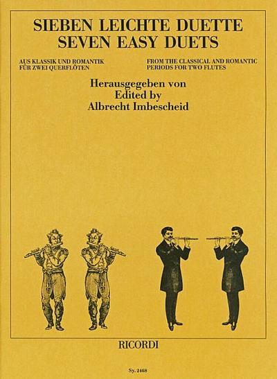 7 leichte Duette aus Klassikund Romantik für 2 Flöten