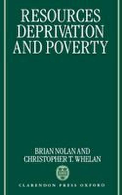 Resources, Deprivation, and Poverty