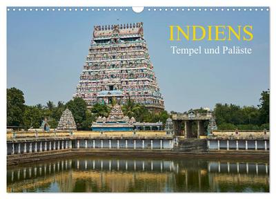 Indiens Tempel und Paläste (Wandkalender 2026 DIN A3 quer), CALVENDO Monatskalender