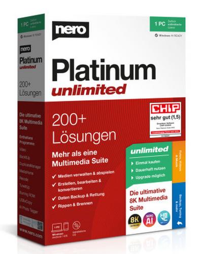 Nero Platinum Unlimited, 1 CD-ROM