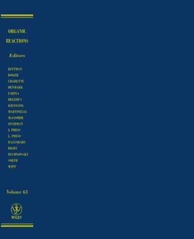 Organic Reactions, Volume 63