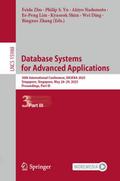 Database Systems for Advanced Applications