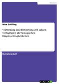 Vorstellung und Bewertung der aktuell verfügbaren 