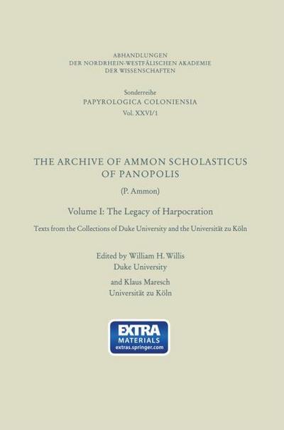 The Archive of Ammon Scholasticus of Panopolis