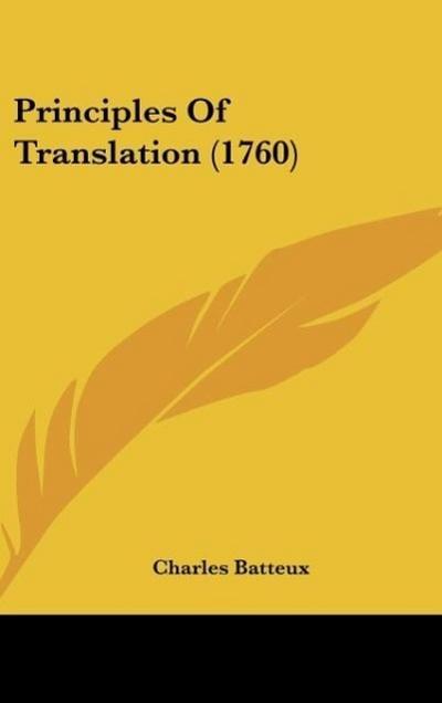 Principles Of Translation (1760)