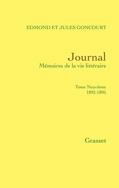 Journal, tome neuvième