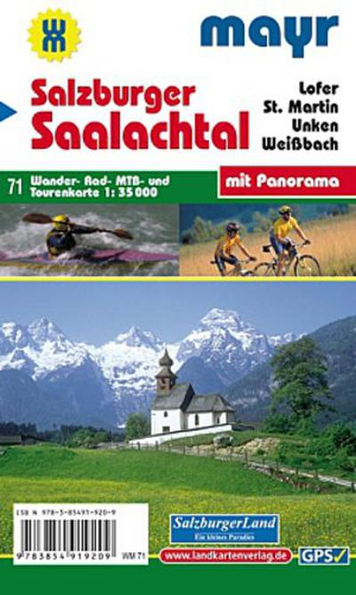 Mayr Karten Salzburger Saalachtal