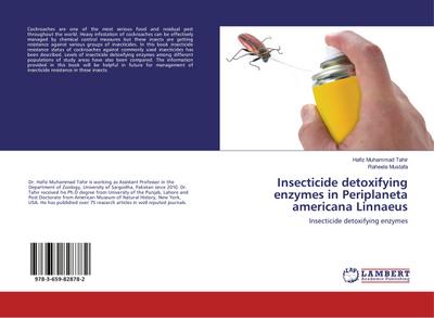 Insecticide detoxifying enzymes in Periplaneta americana Linnaeus