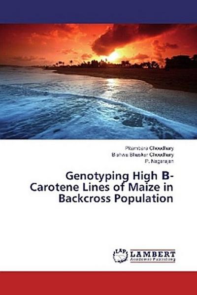 Genotyping High ¿- Carotene Lines of Maize in Backcross Population