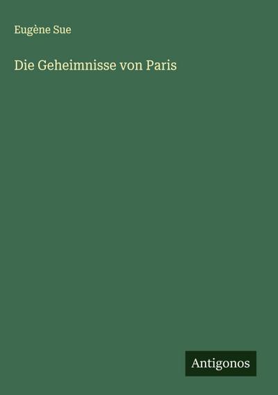 Die Geheimnisse von Paris
