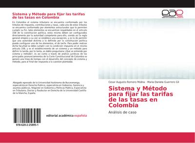 Sistema y Método para fijar las tarifas de las tasas en Colombia