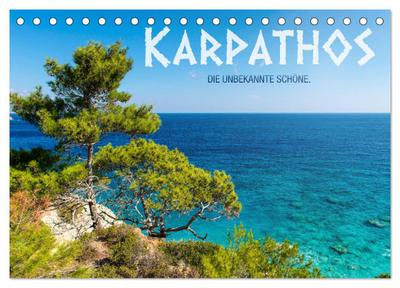 Karpathos - die unbekannte Schöne (Tischkalender 2026 DIN A5 quer), CALVENDO Monatskalender