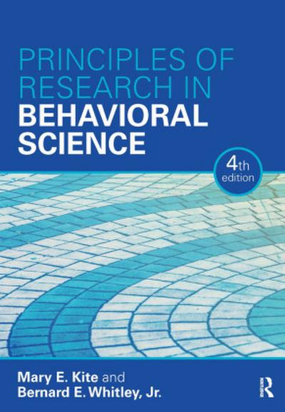 Principles of Research in Behavioral Science