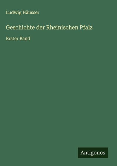Geschichte der Rheinischen Pfalz