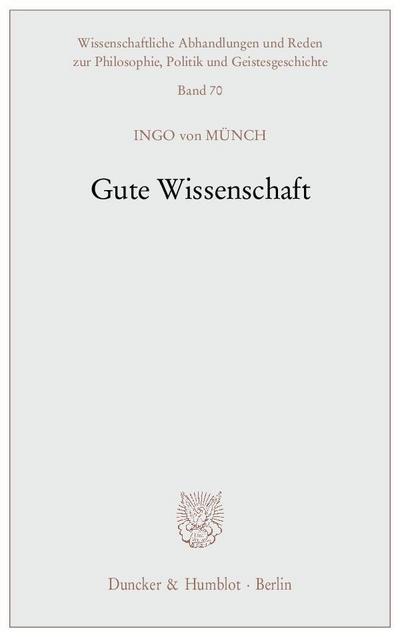 Gute Wissenschaft