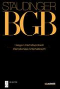J. von Staudingers Kommentar zum Bürgerlichen Gesetzbuch mit Einführungsgesetz und Nebengesetzen. Einführungsgesetz zum Bürgerlichen Gesetzbuche/IPR Haager Unterhaltsprotokoll