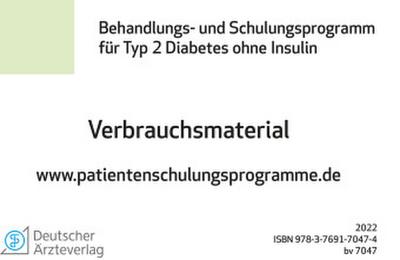 Therapie ohne Insulingabe - Verbrauchsmaterial, m. 1 Buch