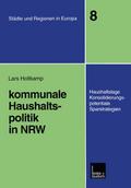Kommunale Haushaltspolitik in NRW
