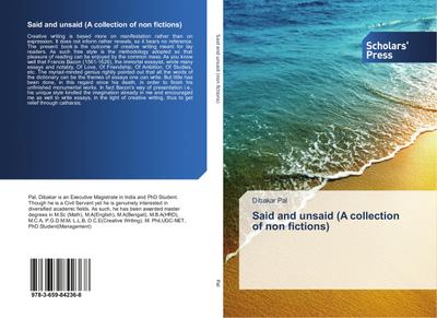 Said and unsaid (A collection of non fictions)