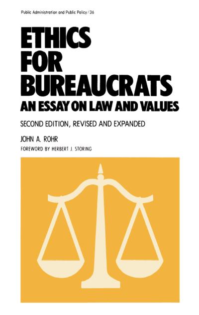 Ethics for Bureaucrats