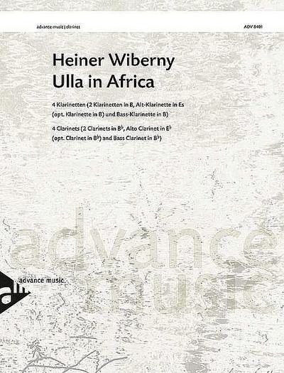 Ulla in Africa für 4 Klarinetten(B/B/Es(B)/B Bass)