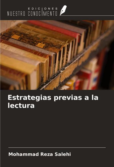 Estrategias previas a la lectura