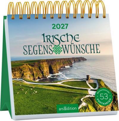 Postkartenkalender Irische Segenswünsche 2027