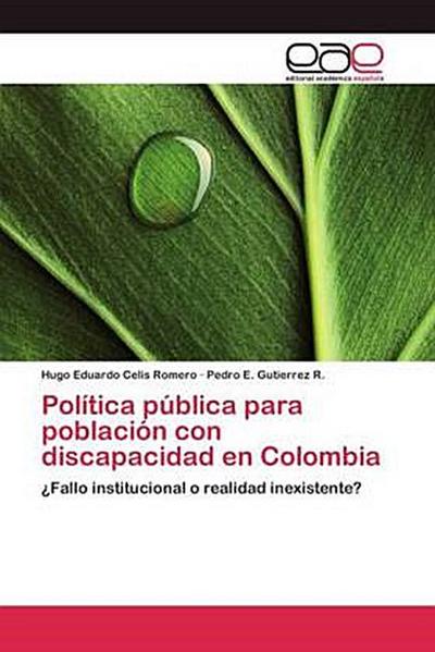 Política pública para población con discapacidad en Colombia