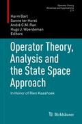 Operator Theory, Analysis and the State Space Appr