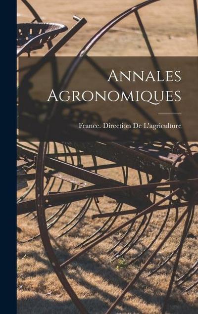 Annales Agronomiques