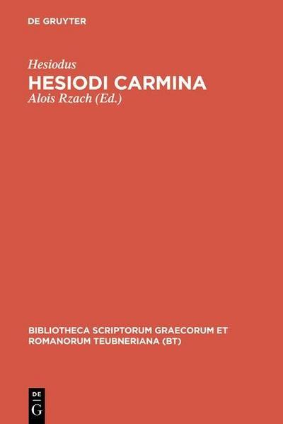 Hesiodi carmina