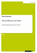 Reconciliation in Sri Lanka