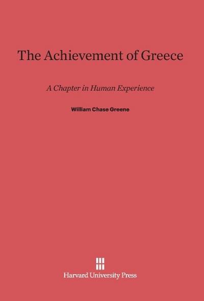 The Achievement of Greece