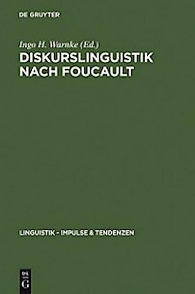 Diskurslinguistik nach Foucault