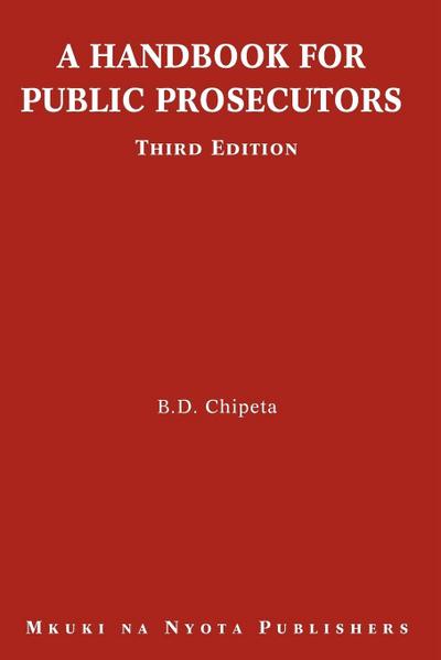 A Handbook for Public Prosecutors