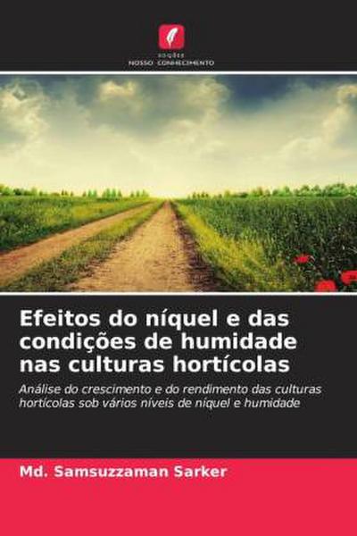 Efeitos do níquel e das condições de humidade nas culturas hortícolas