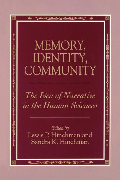 Memory, Identity, Community