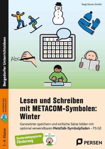 Lesen und Schreiben mit METACOM-Symbolen: Winter