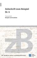 z.B. Zeitschrift zum Beispiel Nummer 6