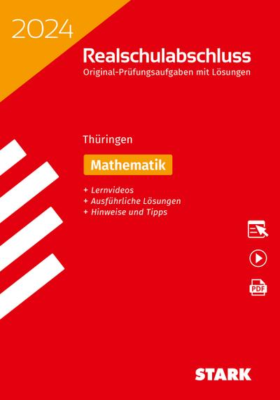 STARK Original-Prüfungen Realschulabschluss 2024 - Mathematik - Thüringen, m. 1 Buch, m. 1 Beilage